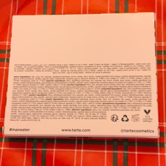 NWT Tarte Maneater passion Eyeshadow Palette - Neutral Shades - Picture 2 of 3